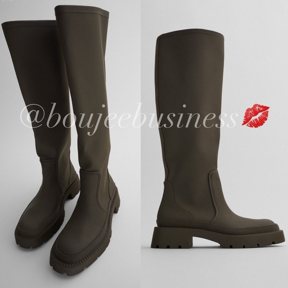 ZARA Rubberized Boots - Picture 13 of 13